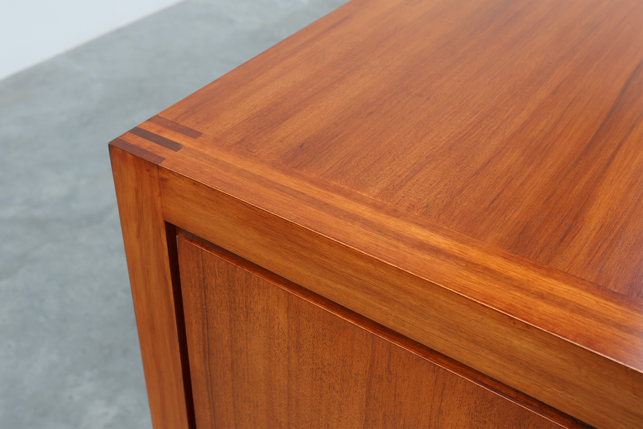 Christophe Gevers for De Coene Freres "Saphir" teak sideboard, Belgium, 1962thumbnail